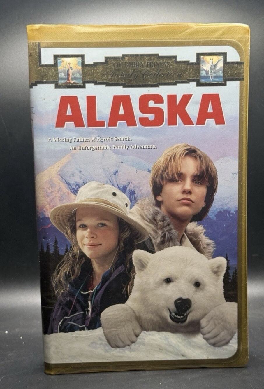 Alaska VHS 1996 Charlton Heston Vincent Kartheiser Clamshell Case Vintage EUC
